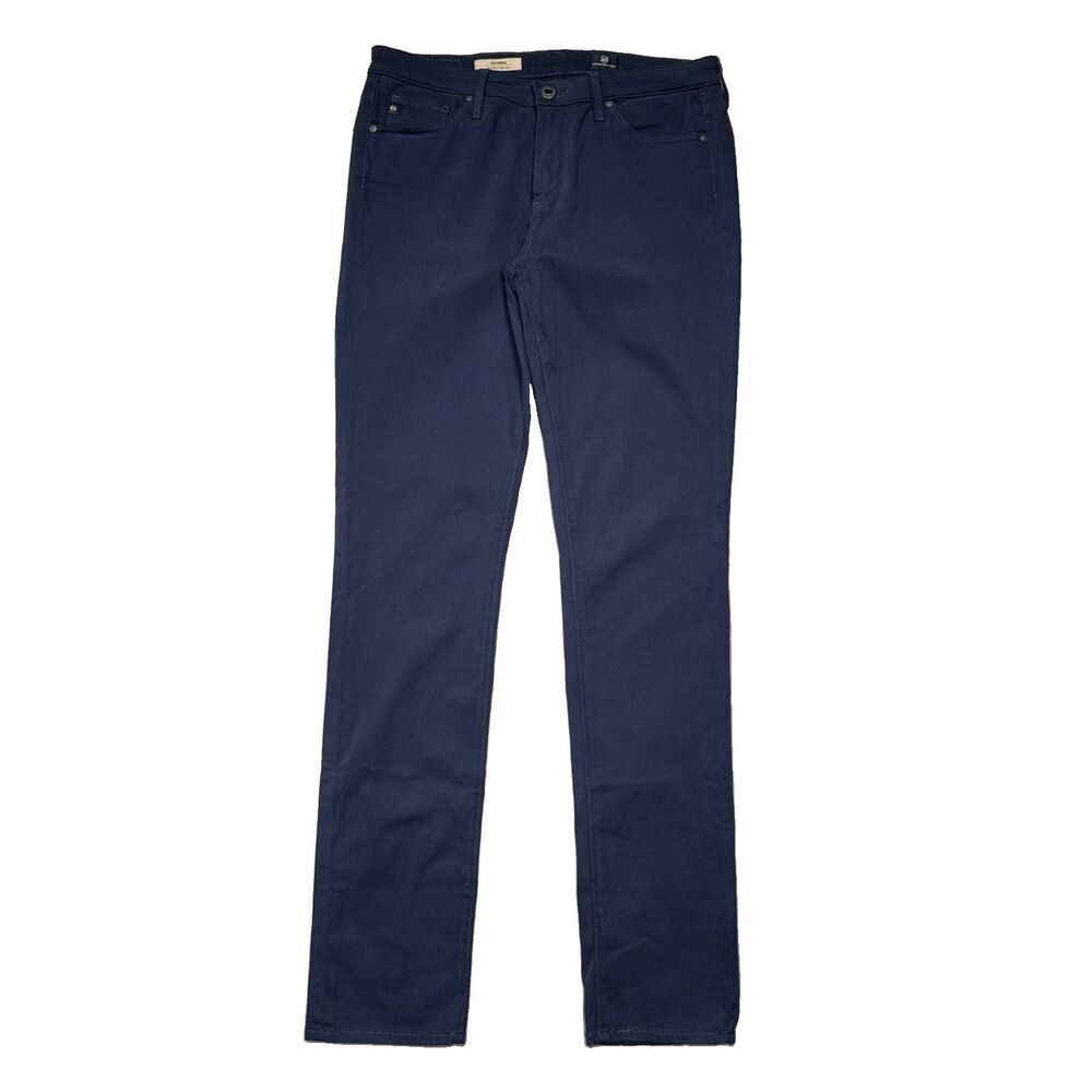 AG Adriano Goldschmied Prima Cigarette Leg Pants 28R (29x31) Dark Blue Womens
